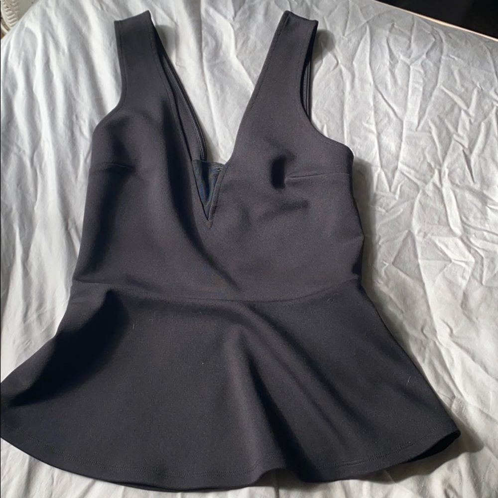 EXPRESS Xs peplum top